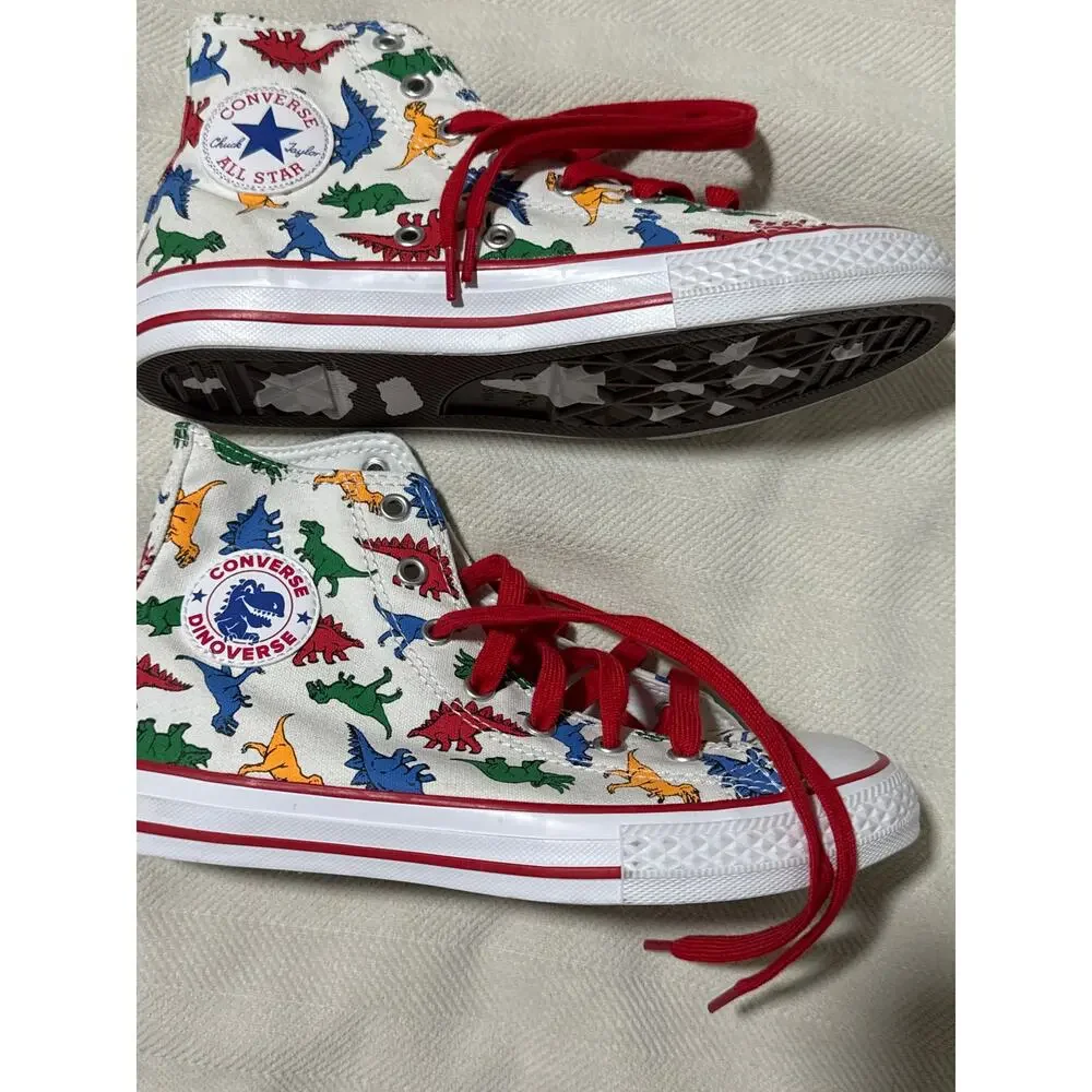 Converse Chuck Taylor All Star High PS 'Dinosaurs' new size 3 big kids new